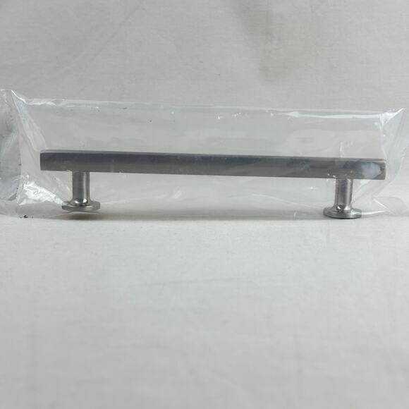 4 Pack Emtek Freestone 6" Bar Cabinet Pull Satin Nickle Urban Modern 86455US15 - Picture 9 of 10